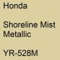 Preview: Honda, Shoreline Mist Metallic, YR-528M.